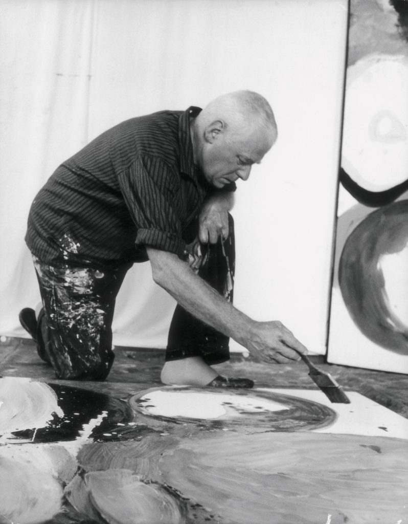 In seinerm Atelier 1964